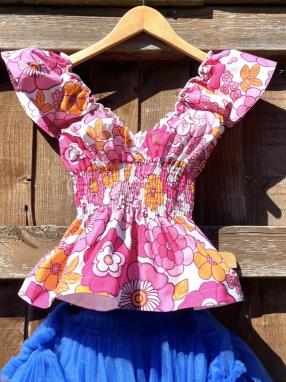 Custom Floral Blouse
